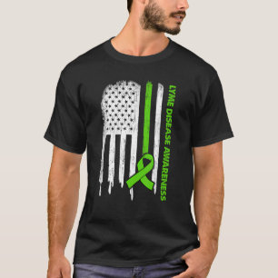 Camiseta Sensibilização para a Doença de Lyme da Faixa de O
