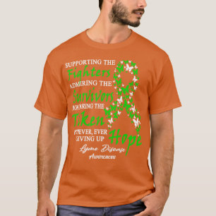 Camiseta Sensibilização Para A Doença De Lyme Que Apoia Os 