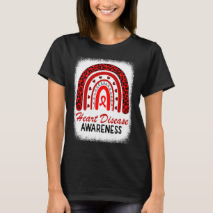 Camiseta Sensibilização para a Doença do Coração Arco-Íris