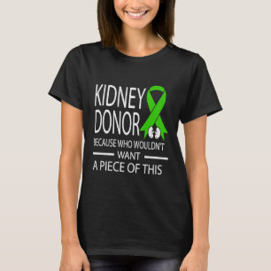 Camiseta Sensibilização Para A Doença Dos Rins Sou Doador D