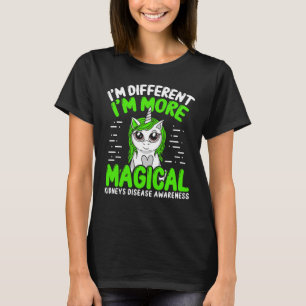 Camiseta Sensibilização para a Doença dos Rins Unicórni