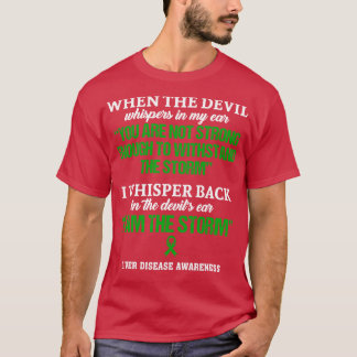 Camiseta Sensibilização Para A Doença Hepática Eu Sou A Tem