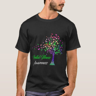 Camiseta Sensibilização para a Doença Mental da Fita