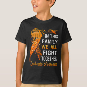 Camiseta Sensibilização Para A Efeito Laranja Nesta Família