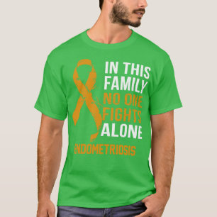 Camiseta Sensibilização para a endometriose Ninguém luta so