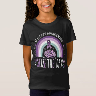 Camiseta Sensibilização Para A Epilepsia Aproveite O Dia