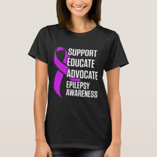 Camiseta Sensibilização para a Epilepsia Educar o Guerreiro
