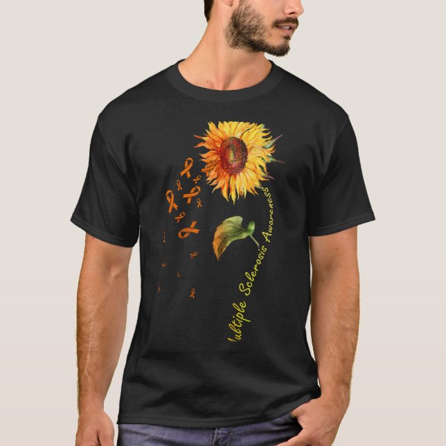 Camiseta Sensibilização para a esclerose e a sensibilização (Frente)