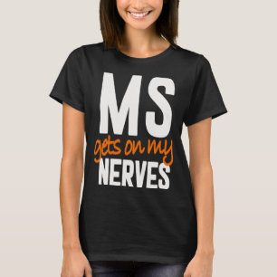 Camiseta Sensibilização para a esclerose múltipla