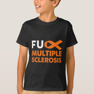 Camiseta Sensibilização para a esclerose múltipla e apoio à