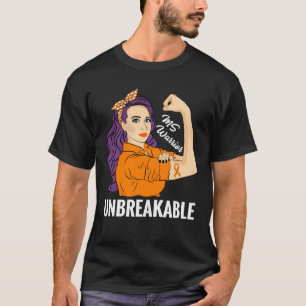 Camiseta Sensibilização para a esclerose múltipla EM Desmie