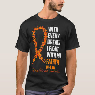 Camiseta Sensibilização para a esclerose múltipla Faixa Lar