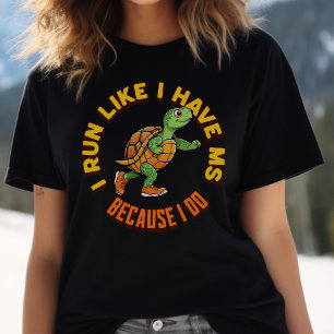 Camiseta Sensibilização para a esclerose múltipla, guerreir