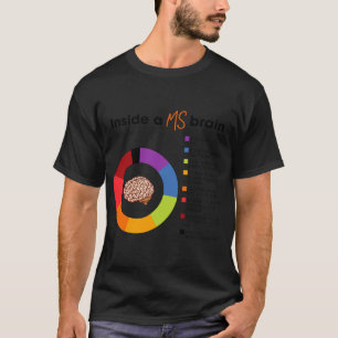 Camiseta Sensibilização para a esclerose múltipla por Sra. 