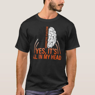 Camiseta Sensibilização para a esclerose múltipla Sim Está