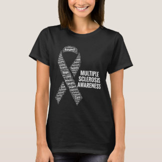 Camiseta Sensibilização Para A Esclerose Respeitar A Oferta
