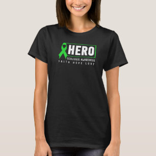 Camiseta Sensibilização para a escoliose Apoio à Consciênci