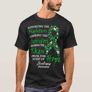 Camiseta Sensibilização Para A Escoliose Que Apoia A Mantei