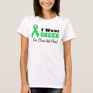 Camiseta Sensibilização para a Faixa Verde Personalizada