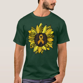 Camiseta Sensibilização para a infância do Cancer Amarelo G