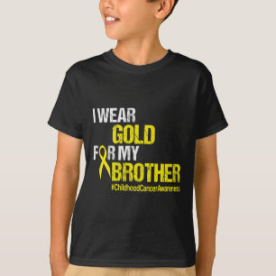 Camiseta Sensibilização para a infância do Cancer Brother F