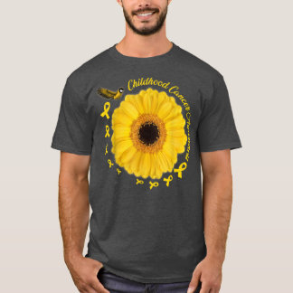 Camiseta Sensibilização para a infância do Cancer de Fita D