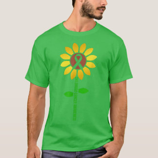 Camiseta Sensibilização para a infância do Cancer Flor do S