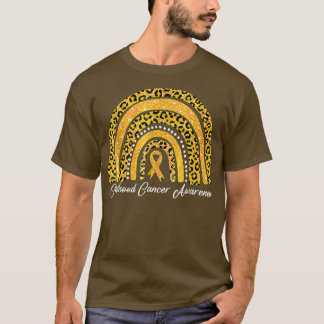 Camiseta Sensibilização para a infância do Cancer Rainbow L