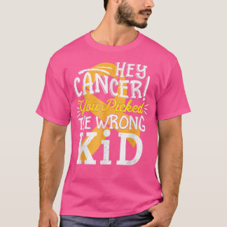 Camiseta Sensibilização para a infância do Cancer S