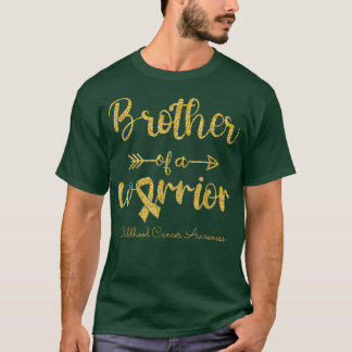 Camiseta Sensibilização Para A Infância Dos Canceres Irmão 