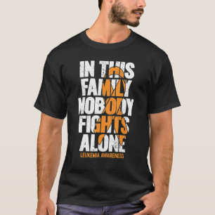 Camiseta Sensibilização para a Leucemia Apoio Familiar