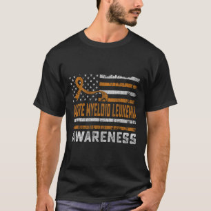 Camiseta Sensibilização para a Leucemia Mieloide Aguda Mês