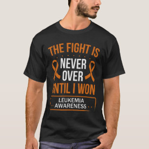 Camiseta Sensibilização para a Leucemia Não sobre Canceres 