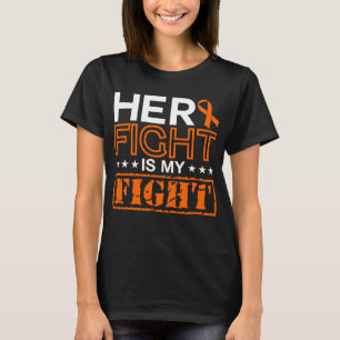 Camiseta Sensibilização Para A Leucemia Sua Luta É O Meu