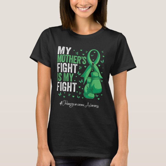 Camiseta Sensibilização para a Mãe de Fita Verde (Frente)