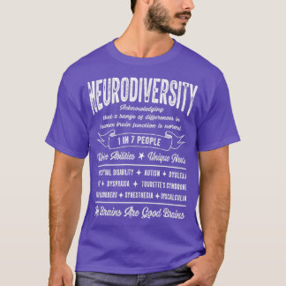Camiseta Sensibilização para a Neurodiversidade