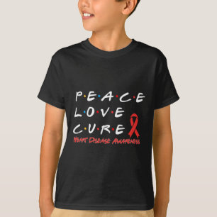 Camiseta Sensibilização para a paz e paz