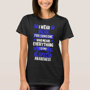 Camiseta Sensibilização para a perda de cabelo - Alopecia A