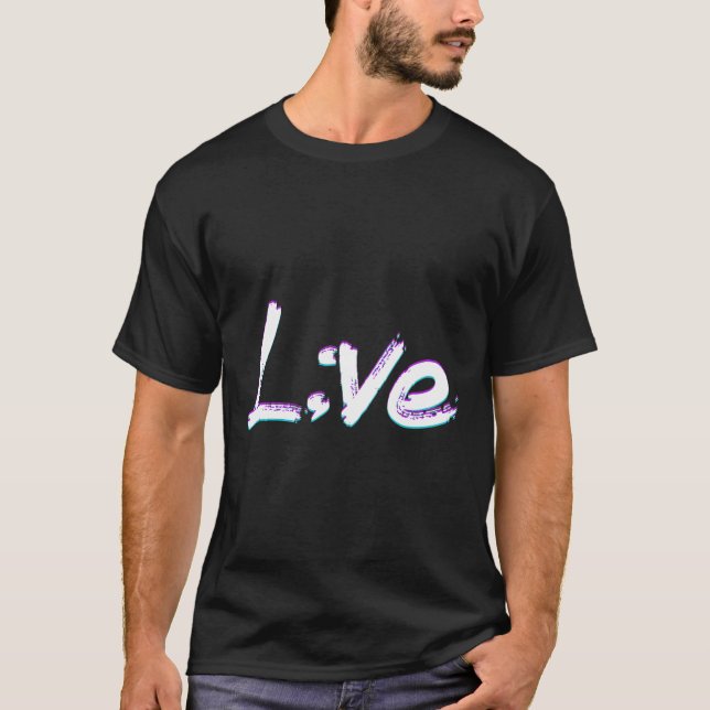 Camiseta Sensibilização para a Prevenção ao Suicídio em Sem (Frente)