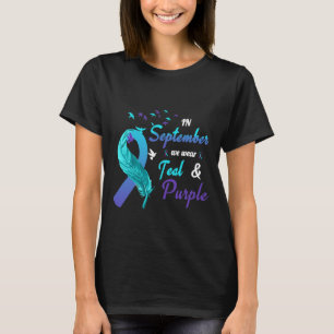 Camiseta Sensibilização Para A Prevenção Do Suicídio Teto I