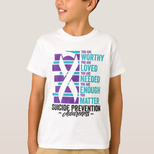 Camiseta Sensibilização Para A Prevenção Do Suicídio Você É