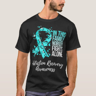 Camiseta Sensibilização para a recuperação de Vícios d