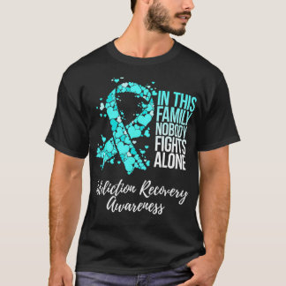 Camiseta Sensibilização para a recuperação de Vícios de sup
