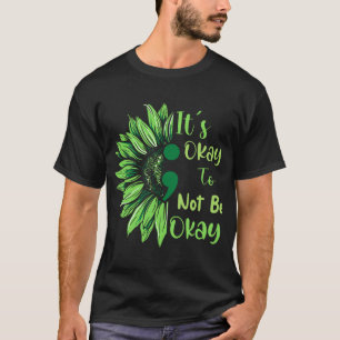 Camiseta Sensibilização Para A Saúde Girassol Está Tudo Bem