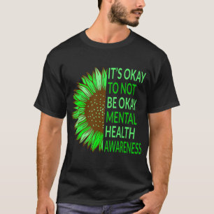 Camiseta Sensibilização Para A Saúde Girassol Está Tudo Bem