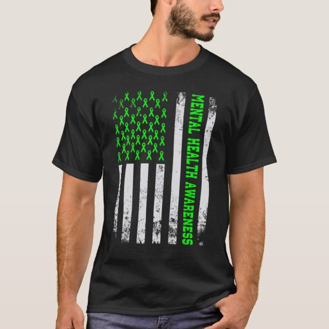 Camiseta Sensibilização para a saúde mental (Frente)