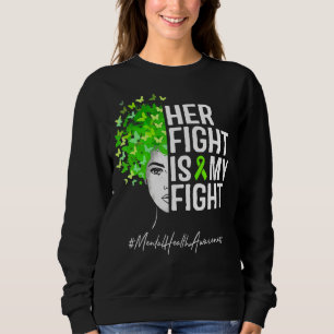 Camiseta Sensibilização Para A Saúde Mental A Luta Dela É A