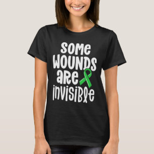 Camiseta Sensibilização Para A Saúde Mental Algumas Feridas