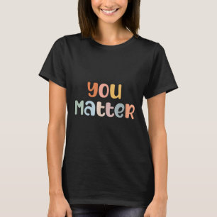 Camiseta Sensibilização para a saúde mental Ansiedade