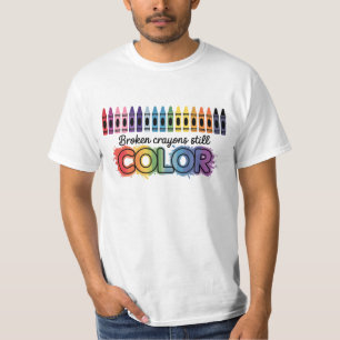 Camiseta Sensibilização Para A Saúde Mental Cores Ainda Par